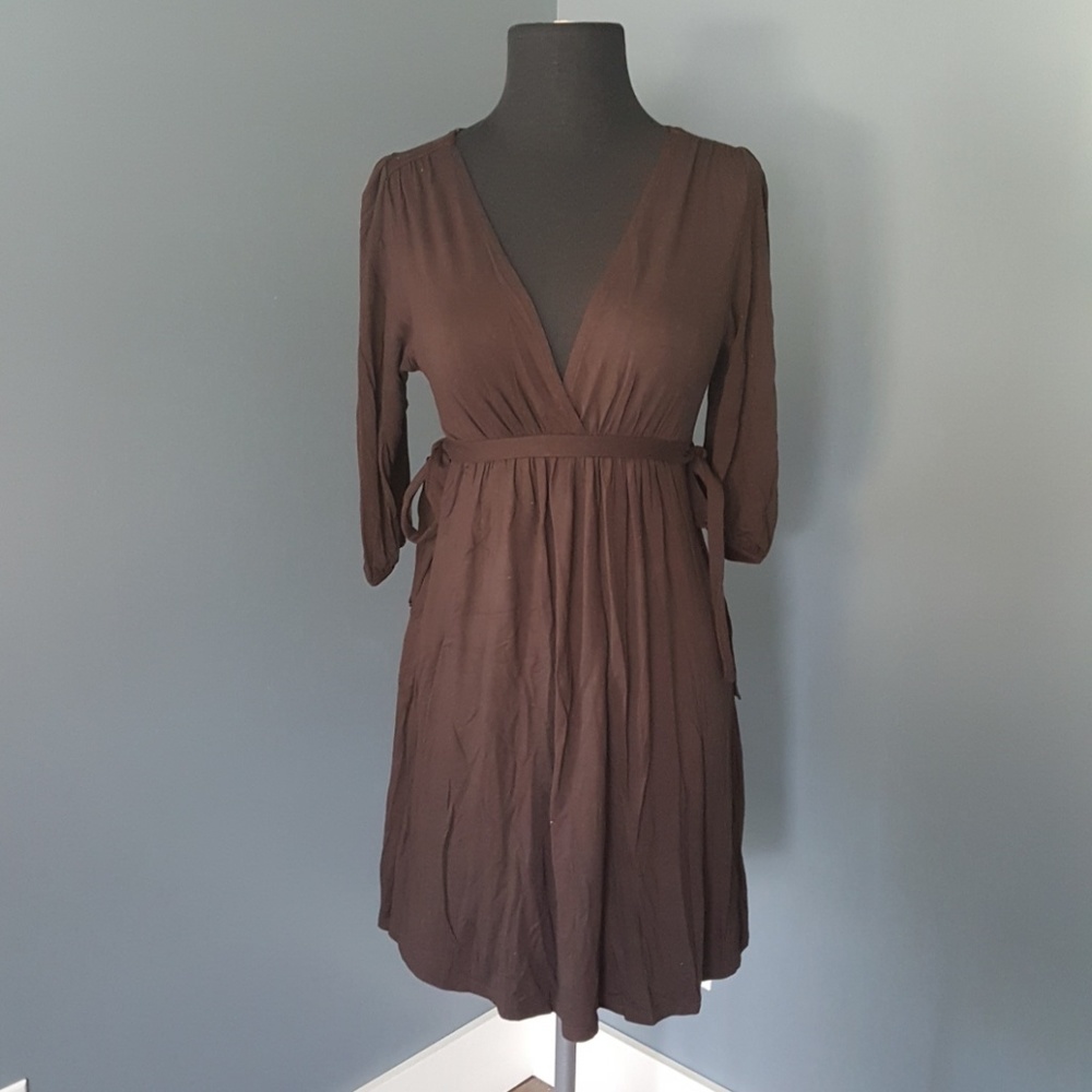 Zara brown dress